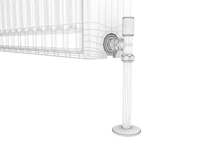 Floor Radiator 3D model