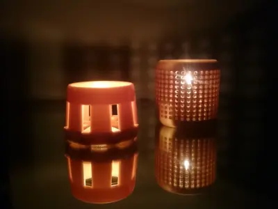 Candle holder Free 3D print model