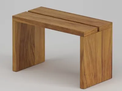 Bench 03 3D model