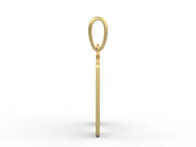 Initial Letters Pendant Sisyphus Light A 3D print model