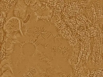 Alien planet scenery 3D model