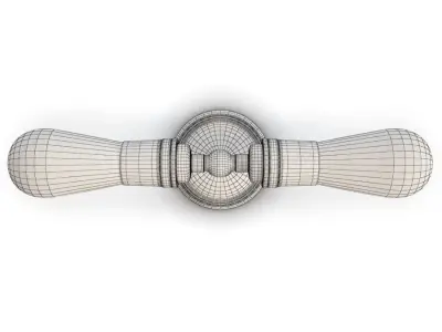 Lome Industrial Wall Lamp 3D model