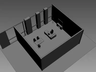 office interior md1299 a07 3D model