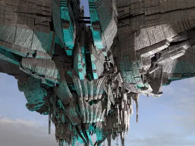 Galactic Terra former large 3 3D model purchase