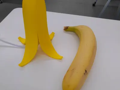 Banana Lamp B 3D print model