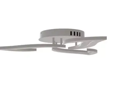 Ceiling Fan with Light 3D model