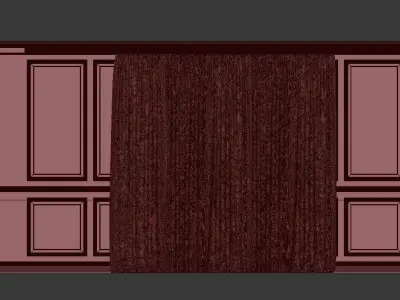 Curtain Set 212 3D model
