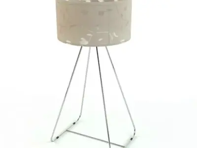 Intricately Detailed Lamp 3D model