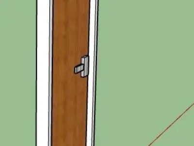 dynamic door 3D model