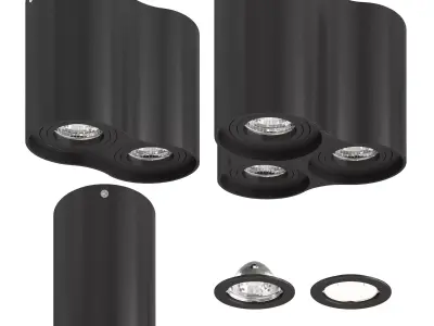 Lightstar Binoco Black 3D model