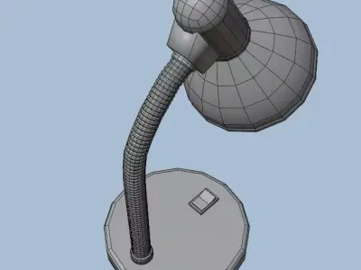 Table Office Lamp 3D model