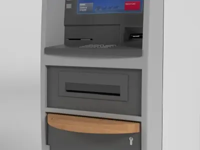 ATM Machine 3D model