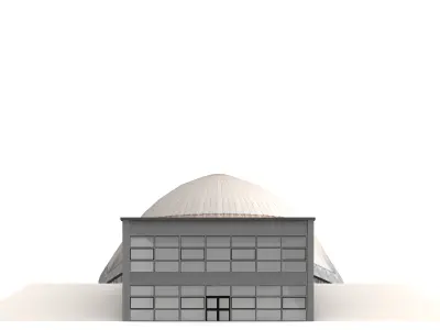 Planetarium Bochum 3D model