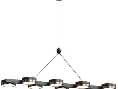  Ashor LED Linear Suspension 3D model