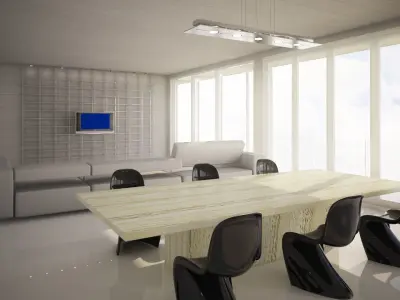 Minimalist House 3D model