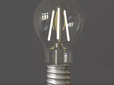 light bulb 3D model