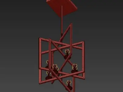 Currey and Company 9927 Middleton 3D model