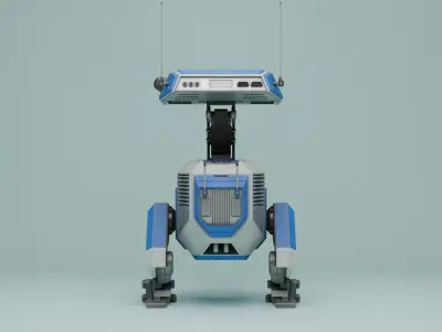 BDX Droid Star wars 3D model