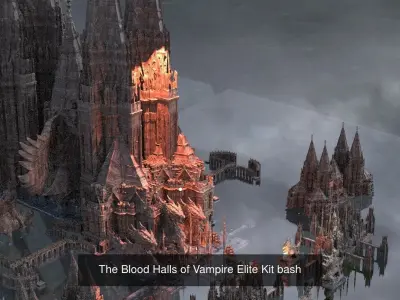 Vampire Castles Collection 3D Model Pack