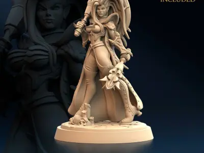 Nightcohort A Nude and Normal 3D print model