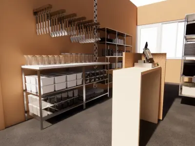 Display Stand 5 3D model