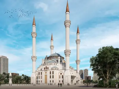 Ottoman Mosque 3D model