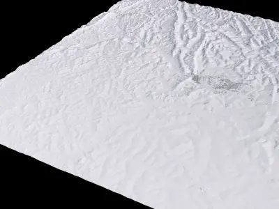Kigali Rwanda City Landscape 3D Model 3D model