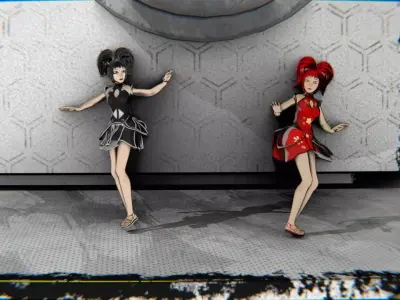 Character Megapack Over 20 Stylized Rigs Low-poly 3D model