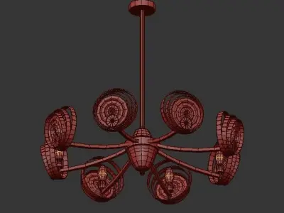 ISTAN chandelier 3D model
