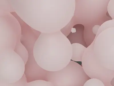 Abstract Blob model 3D model