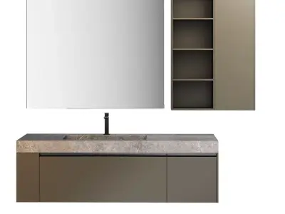 Sense 07 Vanity Unit by Ideagroup 3D model