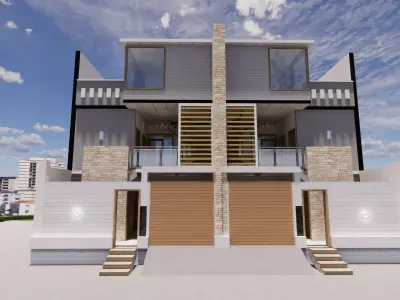 Villas Complete Project 3D model