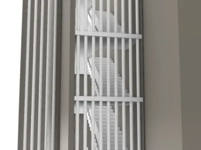 tower 3D model get
