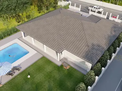 House 19 Exterior Low-poly 3D model