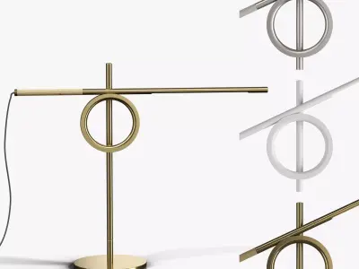 Table Lamp Pallucco Tangent Mini 3D model