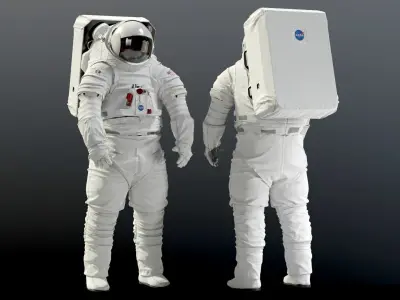 SPACESUIT Next Gen Artemis XEMU 3D model