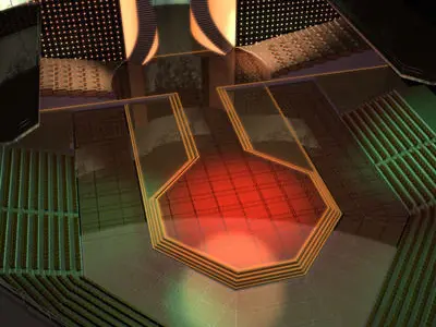 tv set show 2 3D model