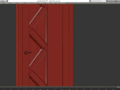 Interior Doors 3d model Low-poly 3D model