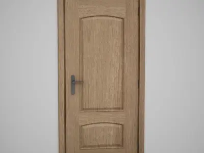 CGAxis Door 3D model
