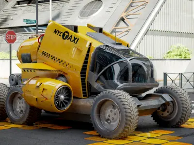  Sci Fi Metropolis City 