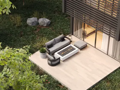 Exterior Design Facade 3D model