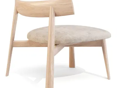 Cizeta Remo - Lounge Chairs Low-poly 3D model