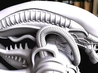 Xenomorph alien 3D model