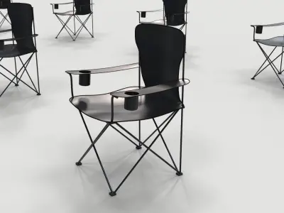 Giant Inflatable Screen 3D model