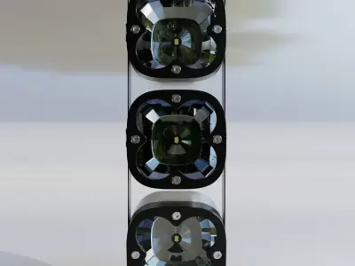 Event Lighting 8 Low-poly 3D model