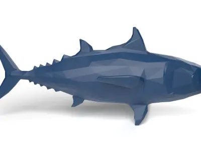 Bonito Low Poligonal Low-poly 3D model