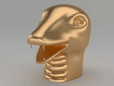 Snake head  3D model