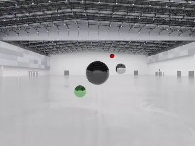 HDRI - Exhibition Hall Interior 6 Texture