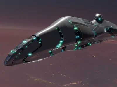 Space Cruiser 3D model