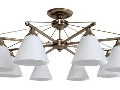 Ceiling chandelier Copter A3208PL-8AB 3D model